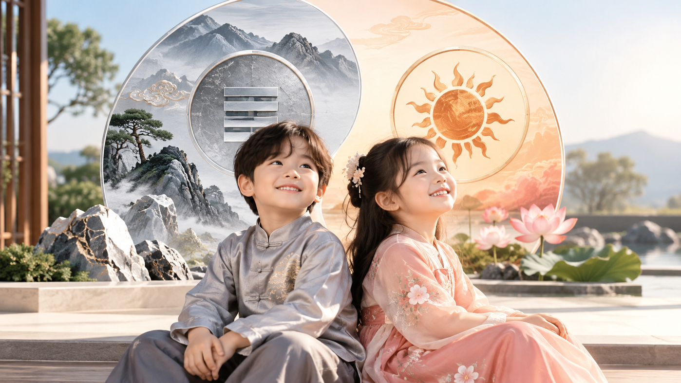 Harmonious Zodiac Children by the Lotus Emblem.png